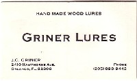 J.C. Griner Business Card